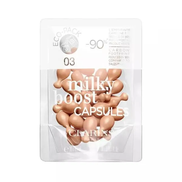 Clarins Milky Boost Maquillaje en Cápsula Recarga 3 30 ud