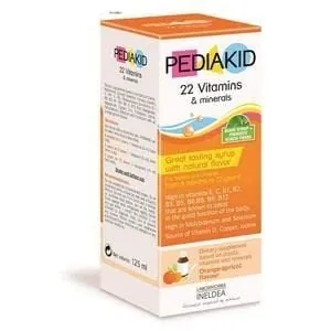 Ineldea Pediakid 22 Vitaminas y Oligoelementos 125 ml