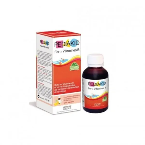Ineldea Pediakid Hierro + Vitaminas B Jarabe 125 ml