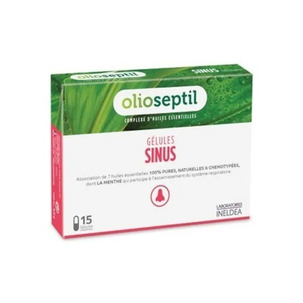 Ineldea Olioseptil Sinus 15 Cápsulas