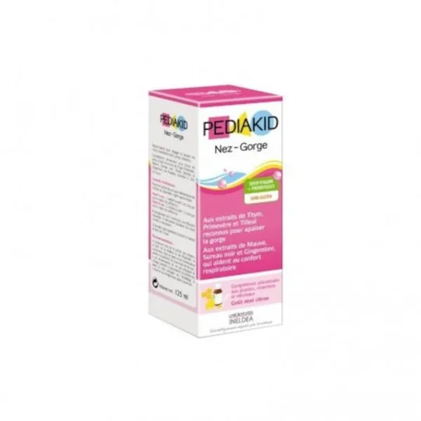 Ineldea Pediakid Nariz-Garganta Jarabe 125 ml