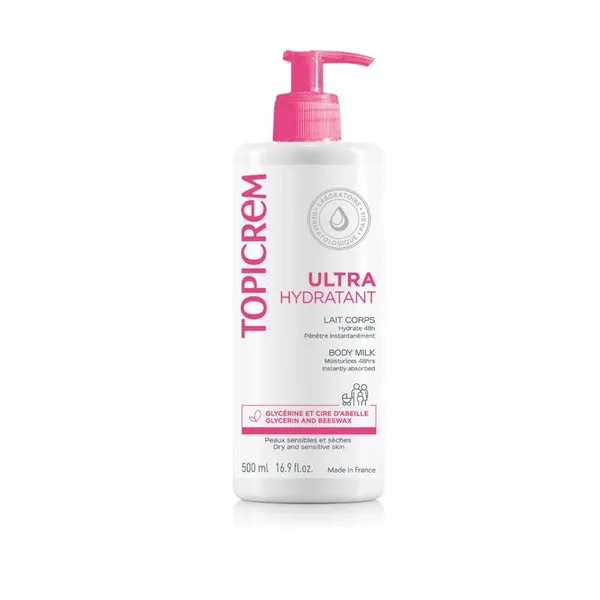 Topicrem Ultra Hidratante Leche Corporal 500ml