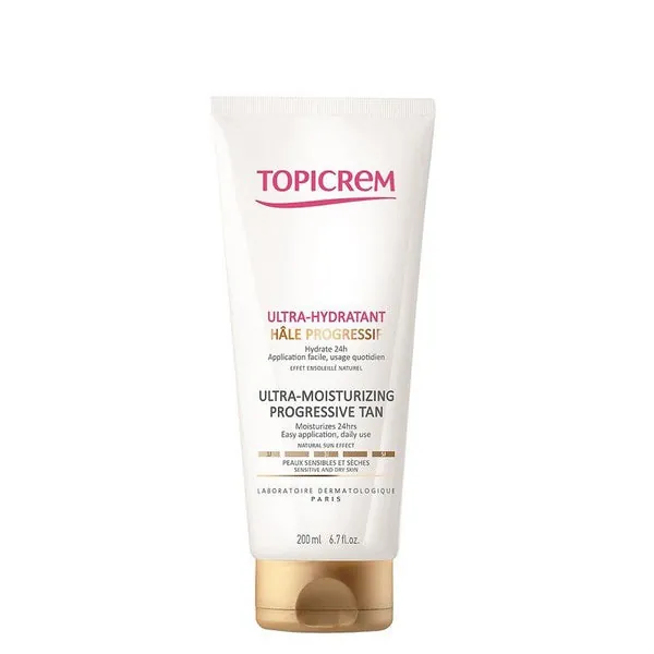 Topicrem Ultra Hidratante Bronceado Progresivo Corporal 200ml
