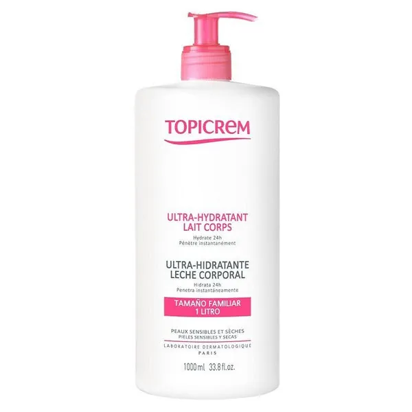 Topicrem Ultra Hidratante Leche Corporal 1000ml