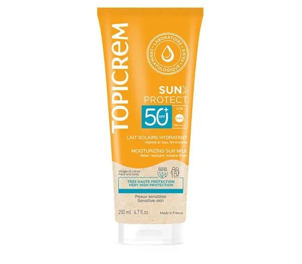 Topicrem Sun Protect Leche Solar Hidratante SPF50+ 200ml