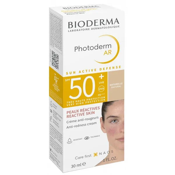 BIODERMA PHOTODERM AR SPF50+ Color Natural Antirrojeces 30ml