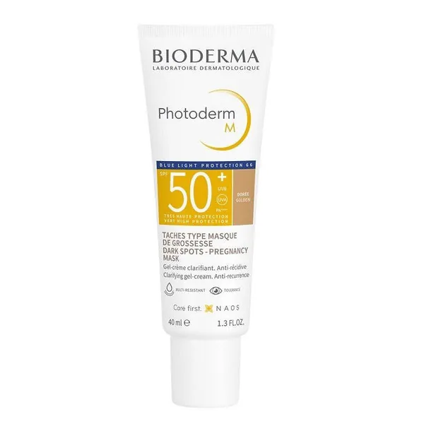 BIODERMA PHOTODERM M Gel-Crema Protectora Color Dorado SPF50+ (40ml)