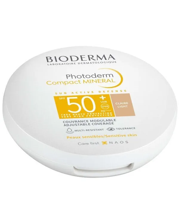 BIODERMA Photoderm MAX Compacto Solar Mineral Claro Spf50 (10gr)