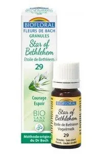 Biofloral Star Of Bethlehem - Leche de Gallina 29 (Ánimo y Esperanza) Flores de Bach Bio Gránulos Sin Alcohol 9 g