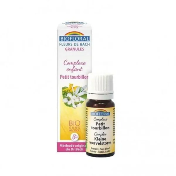 Biofloral Complejo Infantil Pequeño Torbellino (Hiperactividad) Flores de Bach Bio Gránulos Sin Alcohol 9 g