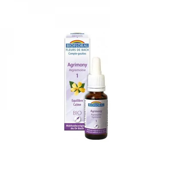 Biofloral Bach. 01 Agrimony 20ml