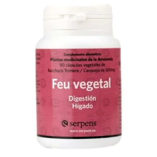 Serpens Feu Vegetal Digestion La Carqueja 90 Cápsulas