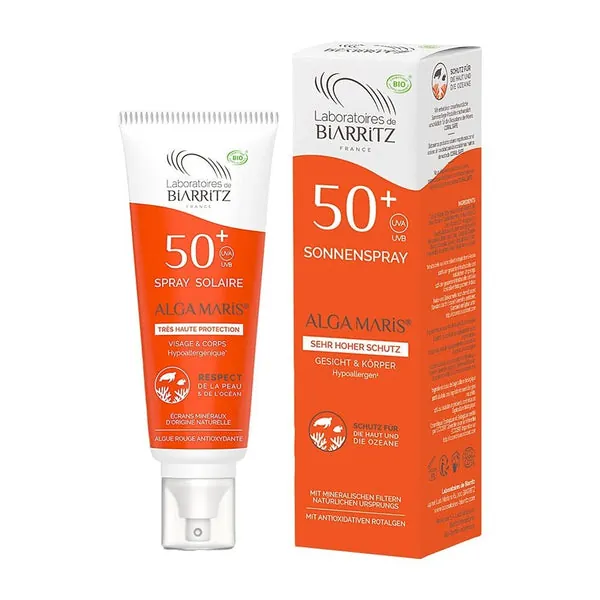Lab Biarritz Spray Solar Cara & Cuerpo Spf50+ Alga Maris 100 ml