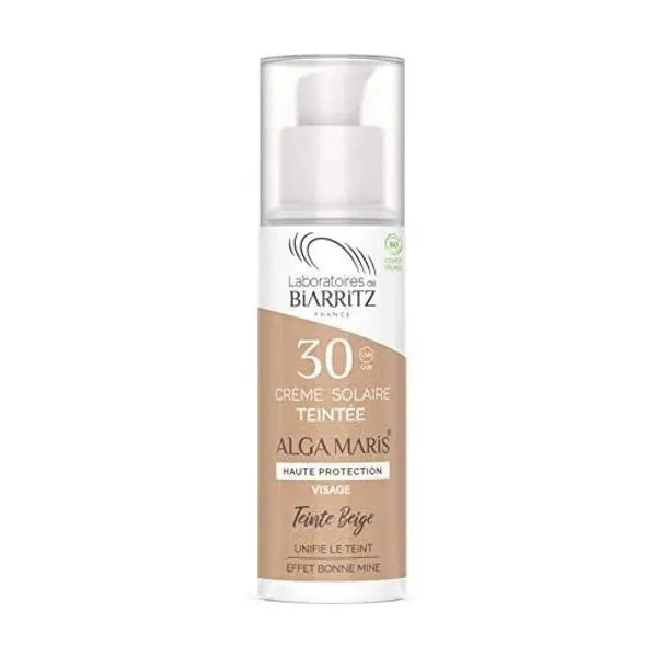 Lab Biarritz Crema Facial Color Beige Spf30 Alga Maris 50 ml