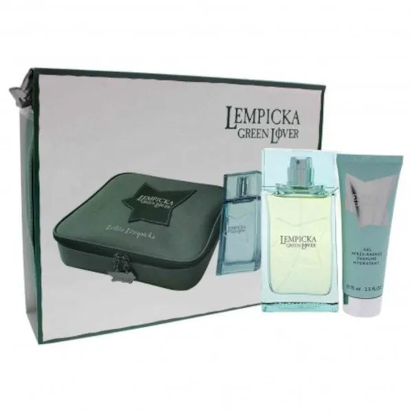 Lolita Lempicka Set Green Lover Eau de Toilette para Hombre + Loción After Shave 1 unidad