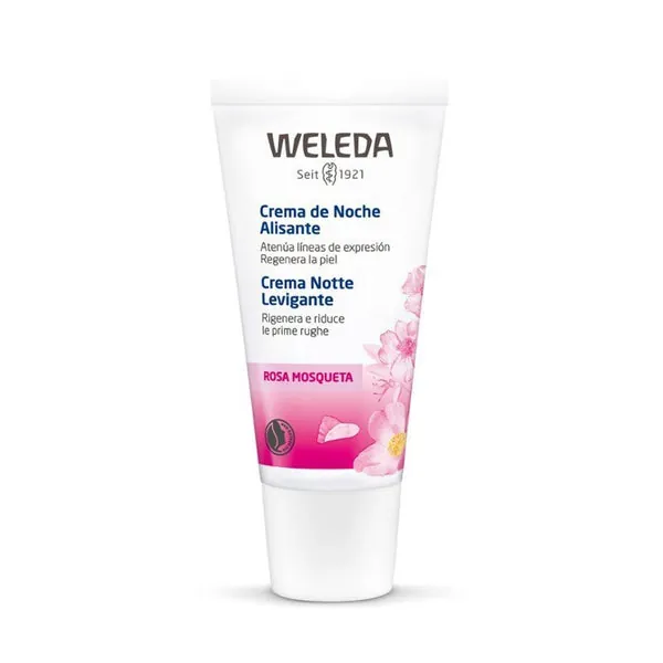 WELEDA Crema de Noche Alisante de Rosa Mosqueta 30 ml