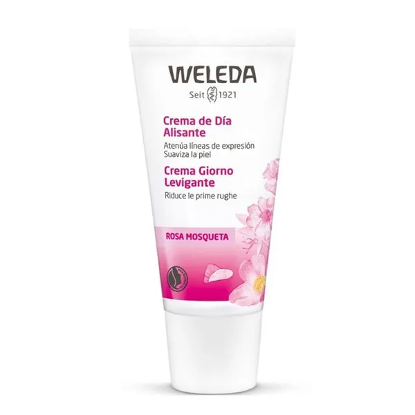 WELEDA Crema de Día Alisante de Rosa Mosqueta 30 ml