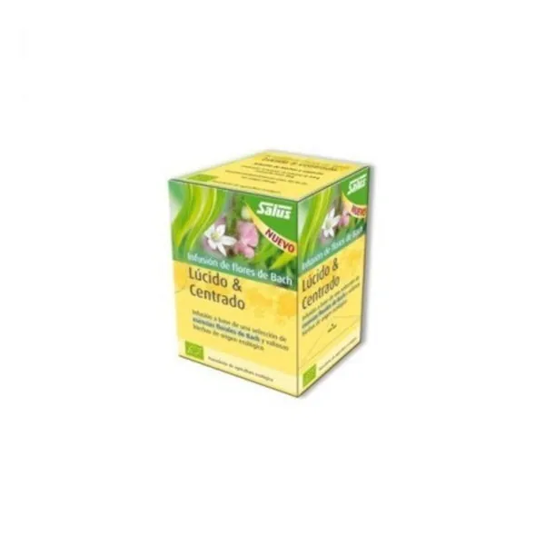 Salus Infusión Flores de Bach Lúcido y Concentrado Bio 15 Sobres