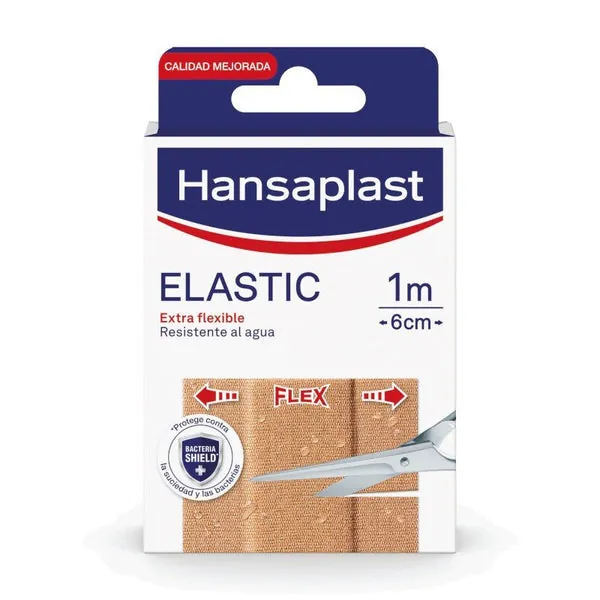 HANSAPLAST Elastic Extra Flexible Tira de 1m x 6cm
