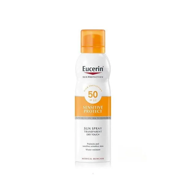 EUCERIN Spray Solar Transparente Toque Seco SPF 50+ (200ml)