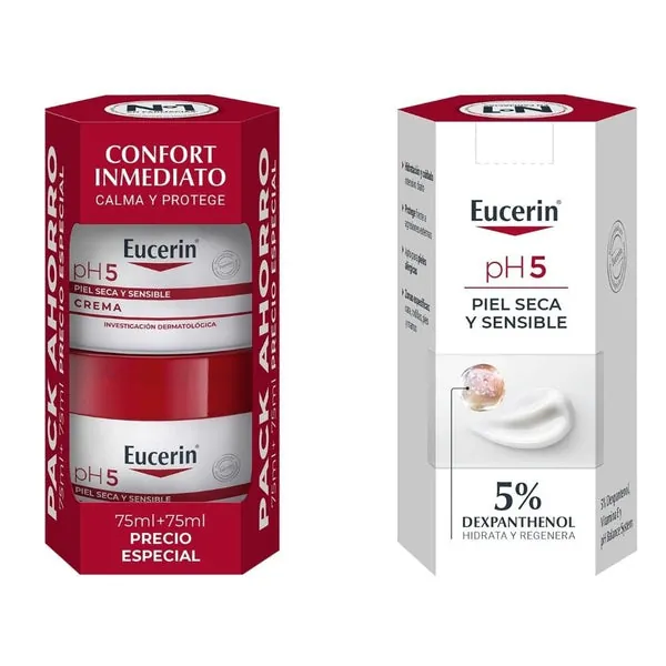 Eucerin pH 5 Crema Duplo 2x75 ml