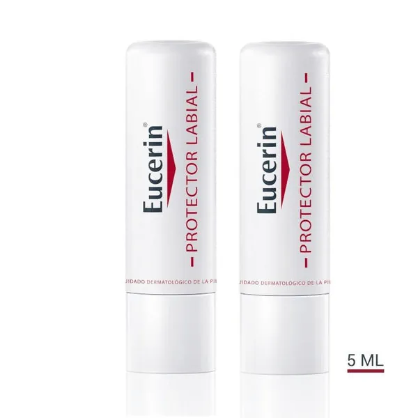 EUCERIN Protector Labial pH5 SPF20 DUPLO 2x5ml