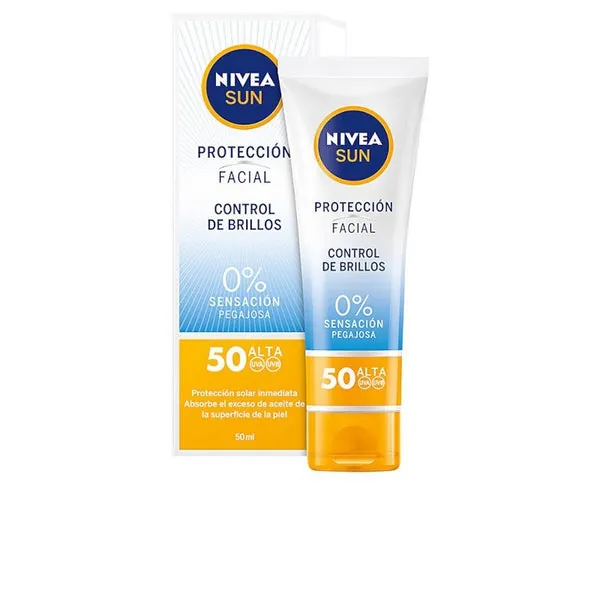 Nivea Sun Facial Control De Brillos Spf50 50 ml