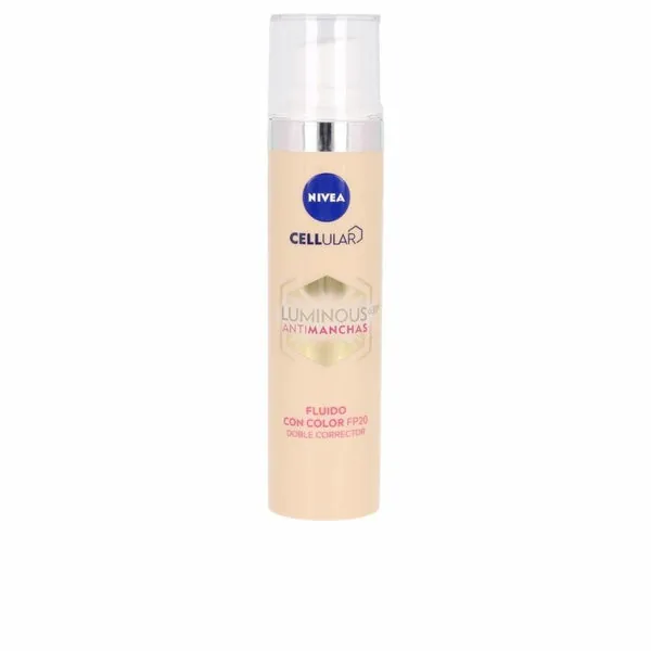 Nivea Luminous 630º Antimanchas Fluido Con Color Spf20 40 ml