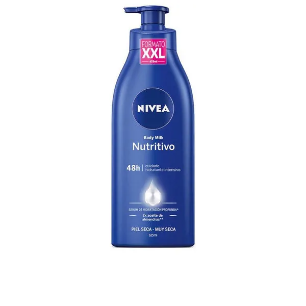 Nivea Nutritivo Body Milk Xxl Dosificador 625 ml