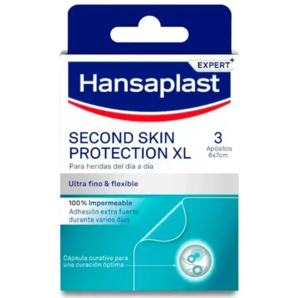 Hansaplast Second Skin Protection XL 3 apósitos