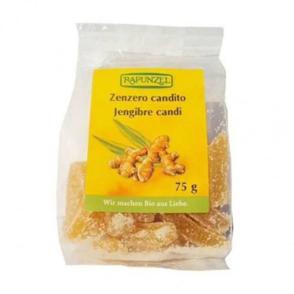 Rapunzel Jengibre Candi 75 g