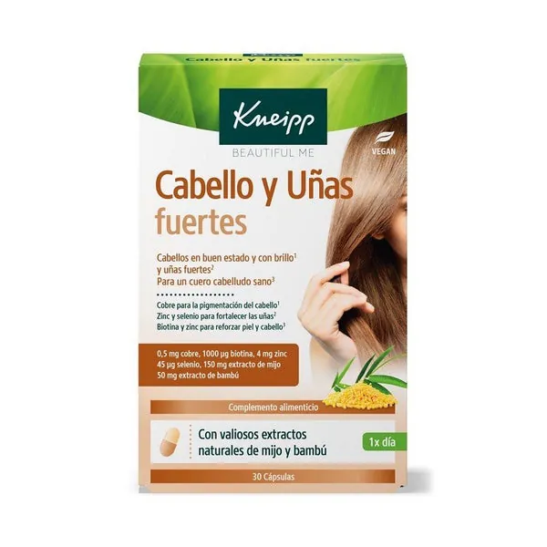KNEIPP Cabello y Uñas Fuertes 30 Cápsulas