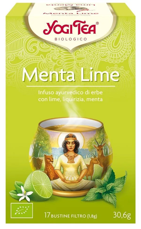 Yogi Tea Menta y Lima 17 Bolsitas