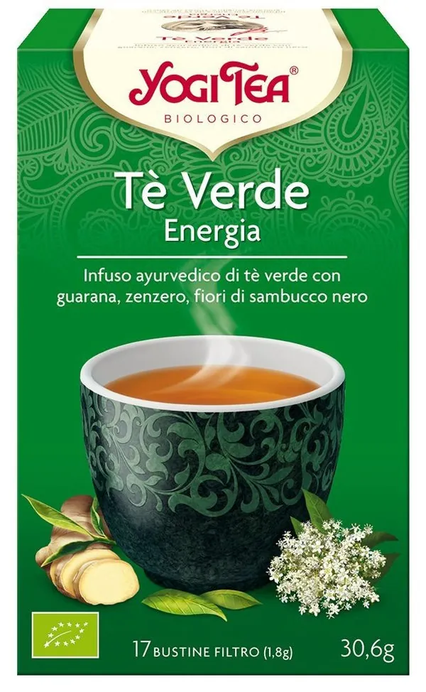 Yogi Tea Energía Té Verde 17 Bolsitas