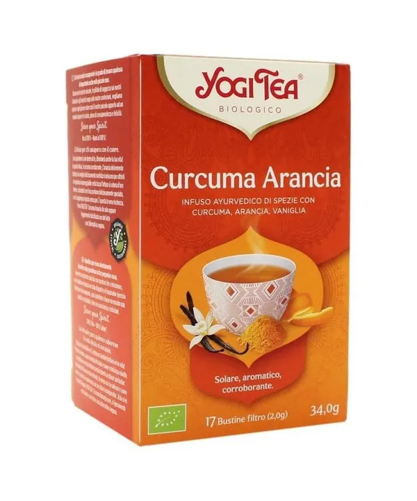 Yogi Tea Cúrcuma Naranja 17 Sobres