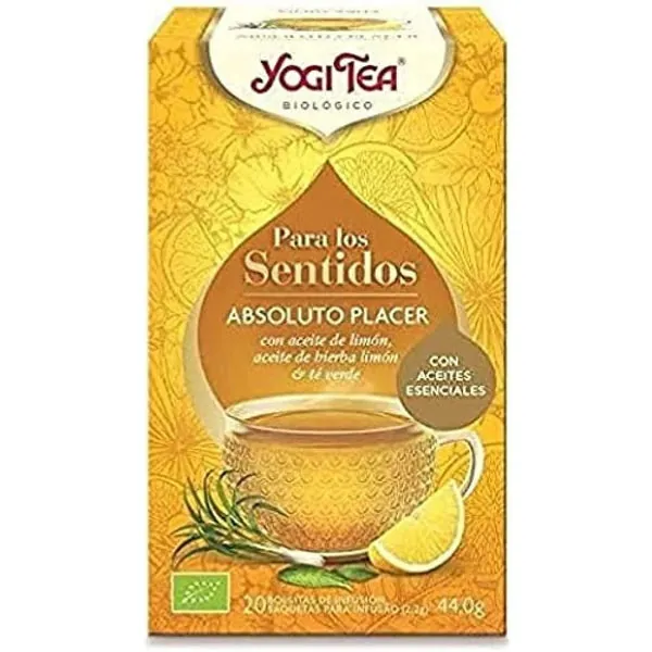 Yogi Tea Para Los Sentidos Absoluto Placer 17 Bolsitas