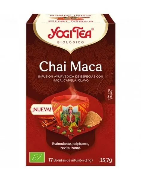 Yogi Tea Maca Chai Organic 17 Sobres