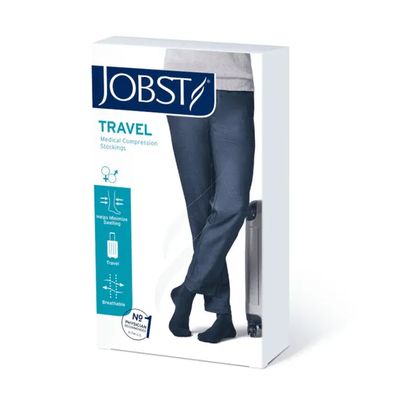JOBST Travel Calcetines Negro Talla 5 1 par
