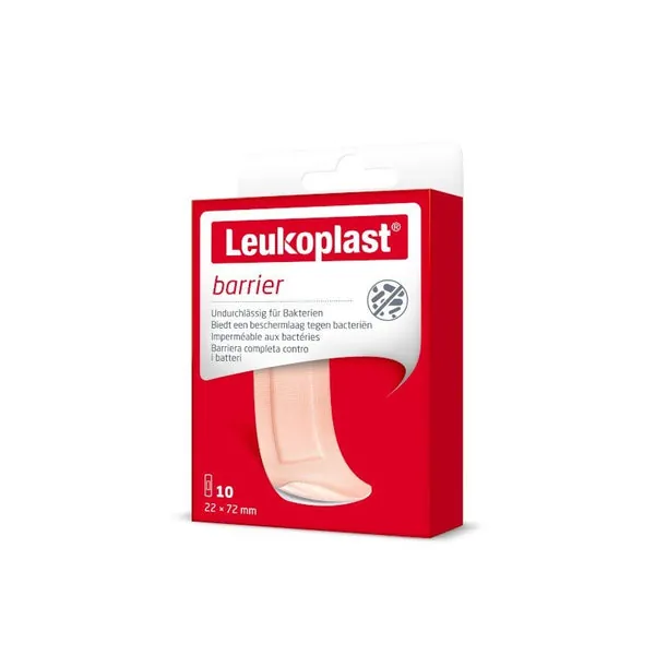 Leukoplast Barrier 22 mm x 72 mm 10 unidades