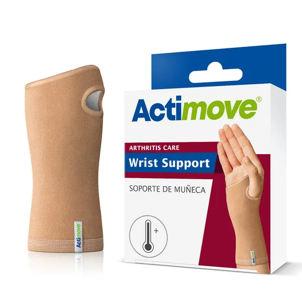 Actimove Artritis Muñequera Color Beige Talla S 1 unidad