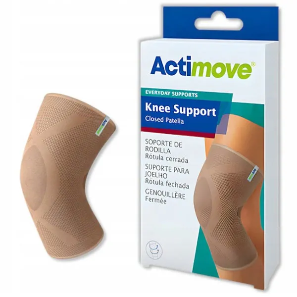 ACM Rodillera elástica Beige L