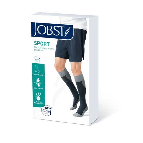 JOBSTSPORT Calcetines Negro Talla L 15-20 mmHg 1 par