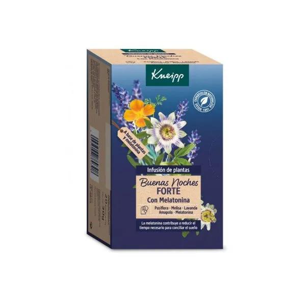 KNEIPP Infusión Buenas Noches Forte con Melatonina 20 sobres