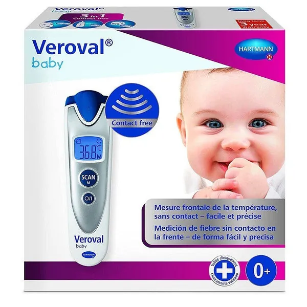 VEROVAL Baby Termómetro Infrarrojos Hartmann