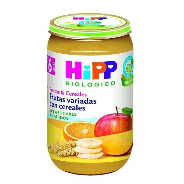 Hipp Tarrito De Frutas Variadas Con Cereales Bio 190 g