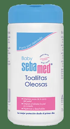 SEBAMED Baby Toallitas Oleosas 70 Unidades