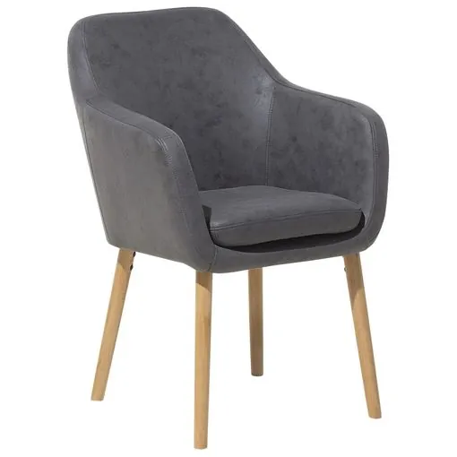 silla de comedor gris yorkville