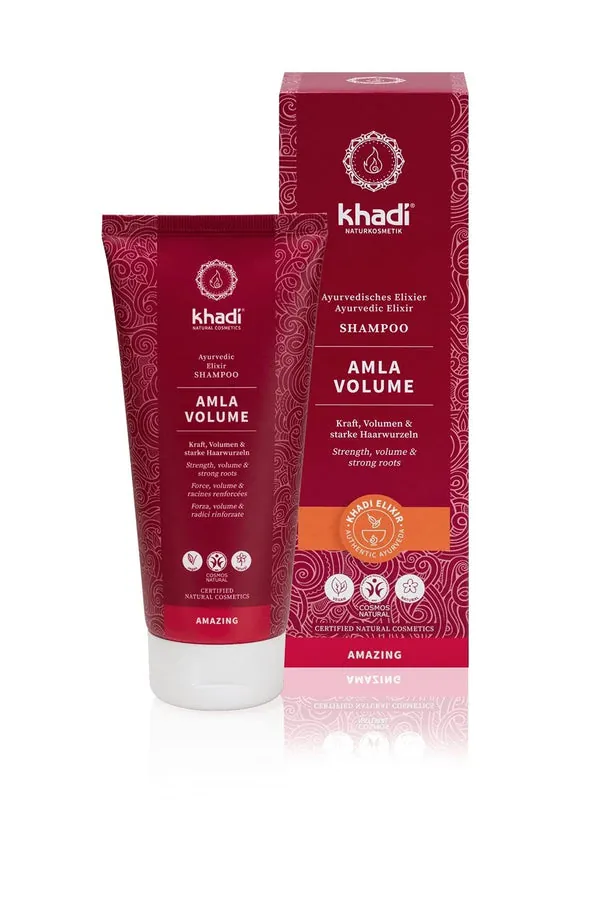 Khadi Champú Amla Volumen 200 ml