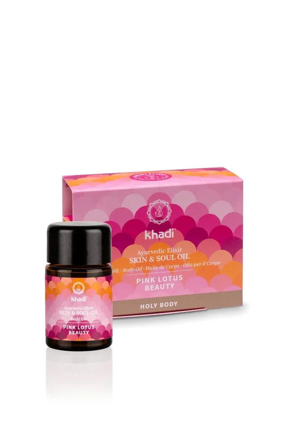 Khadi Aceite Elixir Ayurveda Loto Rosado- Equilibrio 10ml