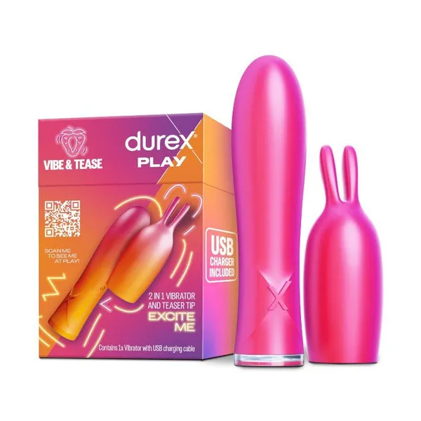 DUREX Conejito Vibrador 2 en 1 1 unidad